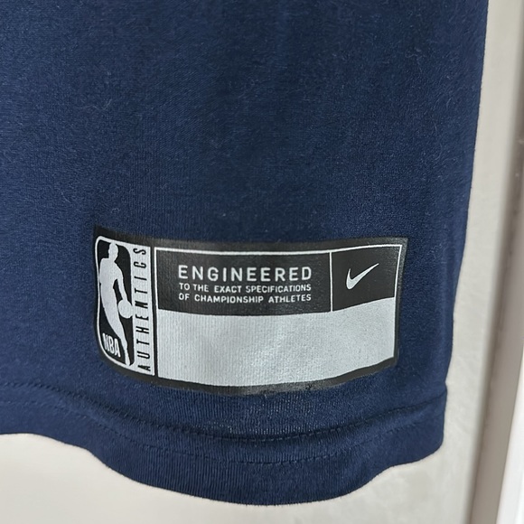 Nike NBA Authentics Washington Wizards Dri-Fit Short Sleeve T-Shirt Size Small - Picture 3 of 5